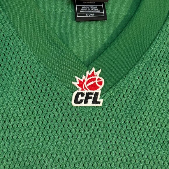 2011 Reebok Saskatchewan Rough Riders CFL Blank Men's Football Jersey Size Small - Picture 6 of 13